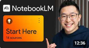 Thumbnail for Jeff Su Video about NotebookLM